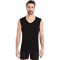 Canottiera Uomo Estiva FINN Maglia Intima Anti-Sudore Uomo Con