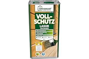 Ultrament Vollschutz-Lasur 7-in-1, kiefer, Holzschutz, 5 Liter