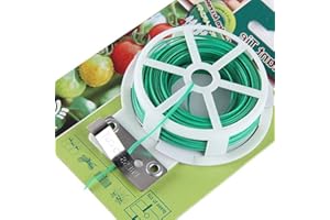 GKONGU Lazos de torcedura, 30M Cierres de Alambre para Jardín Plantas