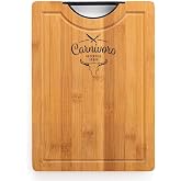 Quid Bamboo Carnivoro Cutting Board 35 x 25 x 2 cm | Wood, Bamboo, rectangular shape, wood finish, 35 x 25 x 2 cm