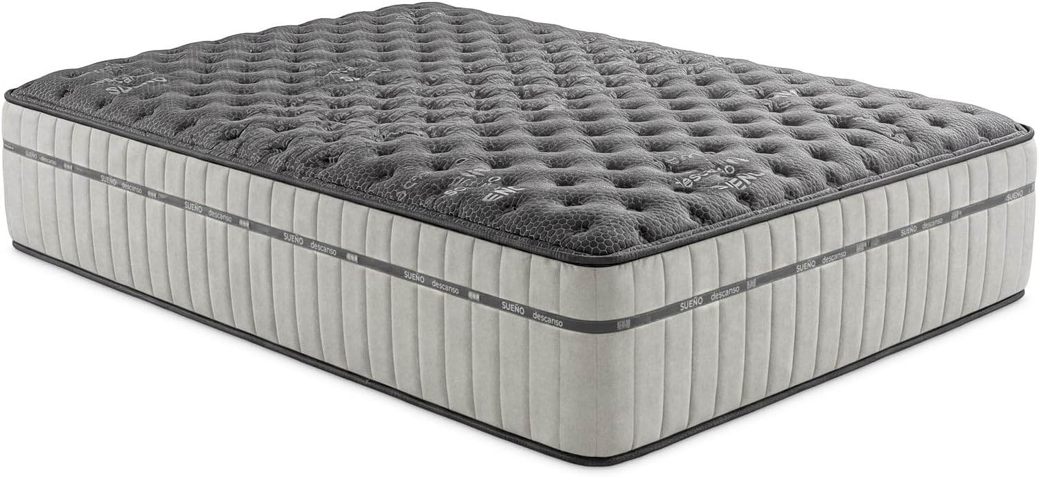 Homey - Colchón Viscoelástico Zenith Relax | Confort Óptimo | Ideal para Personas con Dolor de Espalda | Altura 30 cm | Firmeza Alta | Antiácaros, Antibacteriano e Hipoalergénico 150 x 190
