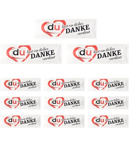 No 11 Du Hast Ein Dickes DANKE Verdient! Filzhülle Produktbild-Vorschau 5