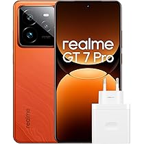 realme Smartphone GT 7 Pro 256GB 12GB Mars Orange AMZ Version