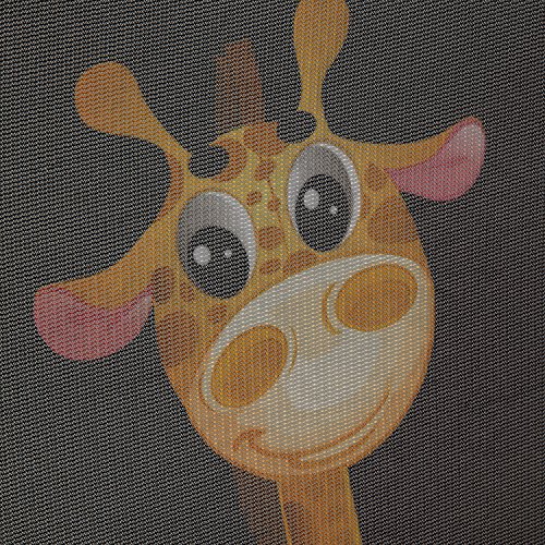 Mias 2er-Pack Sonnenblenden für Autoscheiben, mit niedlichem Giraffenmotiv, 43 x 35,5 cm – Sonnenschutz für Kinder / Baby / Seitenscheiben – - 5