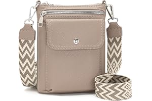 Atgbiem Handy Umhängetasche Damen klein Handytasche Zum Umhängen Kleine Handtasche Damen Crossbody Bag Damen Khaki
