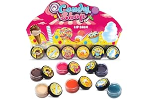 Beauty4Britain Princess Fairytale Candy Set di 6 balsami labbra per bambini (Candy)