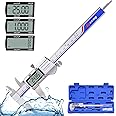 Digital Vernier Caliper, IP54 Waterproof Digital Caliper, 150mm Calipers Measuring Tool with Absolute Origin, MM/Inch/Fraction Conversion, Extreme Accuracy Electronic Caliper for Industry