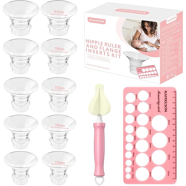 Maymom Weithals-Flansch Für Spectra S1/S2 Milchpumpen – Inkl. Flansch, Kein Original, Passt Auch Für Spectra 9/M