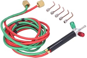 01 02 015 Herramienta de soldadura de soldadura, proporciona una salida de calor de más de 1700 grados Mini soplete de gas de cobre de metal portátil para soldadura de metal para trabajos de microunión