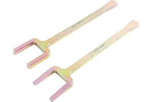 OEMTOOLS 37305 CV Achsschraubendreher Set Stahl CV-Lenkgelenk Montage Demontage Werkzeug Gabel und Unterlegscheibe Kugelgelenk Separator für Frontantrieb Fahrzeuge