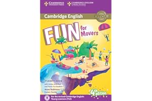 CAMBRIDGE ENGLISH Fun for Movers Student's Book with Online Activities with Audio and Home Fun Booklet 4 (4th edition)