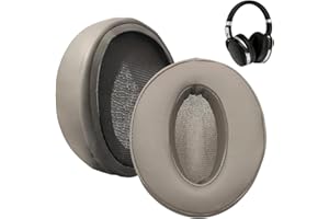 ERIOSCAR 1 para słuchawek do Sennheiser HD4.50, HD4.50BT, HD 4.50BTNC, HD4.50SE, HD350BT, HD300, HD4.40BT, HD4.30G, HD4.20S, HD458BT, HD450, HD 450BT, HD400S, skóra proteinowa, szampan