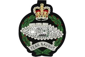 FAMILY CRESTS Royal Tank Regiment, British Army Embroidered Blazer badge