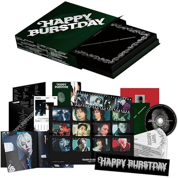 SEVENTEEN - 5th Album [HAPPY BURSTDAY] (NEW MYSELF Ver.) Outbox +