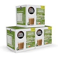 NESCAFÉ Dolce Gusto Café Leche Genova - Cápsulas de Café, 42 Cápsulas (3x14) - Originales para cafeteras de Dolce Gusto