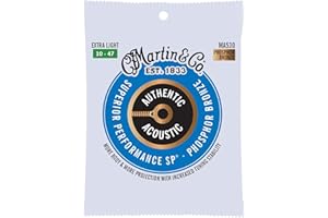 Martin MA530 Authentic Acoustic - SP - Brąz fosforowy Extra Light (10-47)