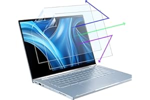 PROTESCREEN [2 Unidades] 14 Pulgadas Protector de Pantalla de Antiluz Azul, Aspecto 16:9, para Ordenador portátil, protección de Pantalla Compatible con Lenovo/Acer/HP/DELL/Thinkpad/ASUS, Laptop Anti Arañazos