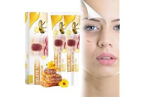 BAGALQIO 2PC Bee Venom Tag Remover, Wree Bee Venom Wat and Tag Remover Cream, Bee Venom Skin Tag Remover Spray, Wree Wrt Remover for All Skin Types, Easy Application & No Irritation