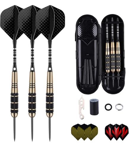 Turnart 12er-Set Dartpfeile – 24 Gramm Mit Metall Produktbild-Vorschau 2