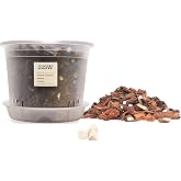 Kit for Transplanting Orchids &middot; Pot 16 cm &middot; Plate &middot; Substrate 1L &middot; Fertilizer