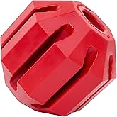 KONG Stuff-A-Ball Small | Doldurulabilir doğal kau&ccedil;uk &ccedil;iğneme oyuncağı, diş temizliği, ağız hijyeni i&ccedil;in atıştırmalıklarla do