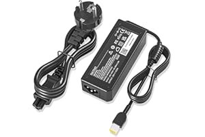 NATNO Chargeur 65W pour Lenovo Thinkpad T440 T450 T450S T460 T470 T470S T560 E540 E570 L460 L470 X250 X270 G50 G50-80 G500 Z50, X1 Carbon 2nd 3rd 4th, Ideapad Flex 2 3 Ordinateur Portable Alimentation