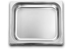 Ronda GN 1206S Bac gastronorme 1/2 h 65 mm en acier inoxydable AISI304