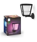 Philips Hue muurlamp Lucca antraciet - warmwit licht 9W kopen? Buitenlampen
