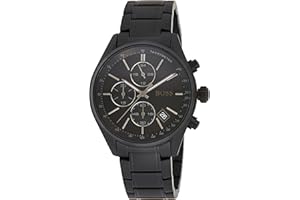 Hugo Boss Hommes Chronographe Quartz Montres bracelet avec bracelet en Acier Inoxydable - 1513676