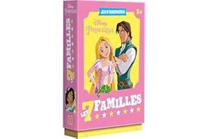 DISNEY PRINCESSES - Jeu de cartes - 7 familles