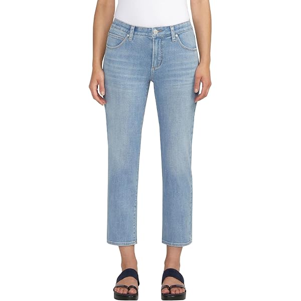 Sam Edelman Women's Stiletto High Rise Straight Crop Jean - Melanie (31" Inseam) - View #2