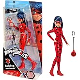 Bandai Miraculous Ladybug &ndash; Articulated Ladybug Doll with Yoyo Sound in Phone Mode &ndash; Vinyl Costume &ndash; Official Licensed &ndash; Mode