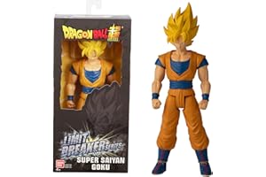 DRAGON BALL Z Bandai - Dragon Ball Super - Action figure gigante Limit Breaker da 30 cm, Super Saiyan Goku, 36735