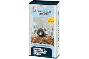 NEXTRADEITALIA CF CARTUCCE FUMOGENE ANTI-TALPA Vai via Talpe