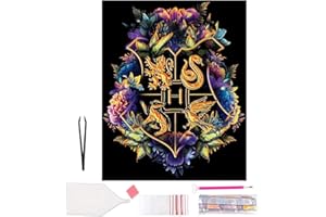TAIANJI Diamond Painting Kit 5D Diamontpating Set Bilder mit Steinen Kleben mit Zubehör, Harry Diamond Bilder Set Groß Diamant Painting Bilder Diamant Malerei Erwachsene & Kinder
