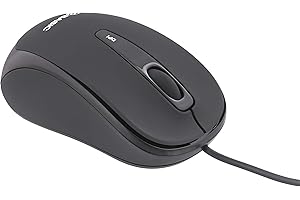 Tellur Ratón con Cable básico, Mini, USB, Negro