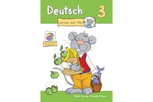 Deutsch lernen mit Mo - Teil 3: Bildwörterbuch zum Ausmalen, Üben und Spielen mit farbigen Bildkärtchen