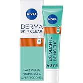 NIVEA Derma Skin Clear - Night Exfoliating Peeling - With Salicylic Acid, Glycolic and Niacinamide - Renewed Skin - Reduces B