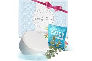 WALTZ 7 Set Bombe da Doccia Eucalipto, Aromaterapia, Cofanetto Rinfrescante, Oli Essenziali Naturali, Pausa per il Corpo e la Mente, Profumo contro la Sinusiti e il Raffreddore