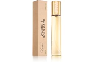 ‎NENESS Parfüm für Frauen - Eau de Parfum Damen - Ausdrucksstarke und Feminine Aromakompositionen - Parfüms Geschenkidee - Damen Duft - Für Jeden Anlass - 33ml - N177. Neness Women's Gold Card
