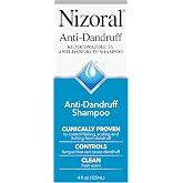 Nizoral A-D Anti-Dandruff Shampoo with Ketoconazole 1%, Dry Itchy Scalp Shampoo, 4fl. oz