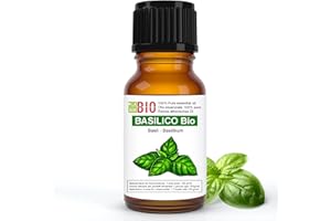 Albahaca Bio Aceite Esencial 100% Puro 10 ml - Uso Alimentario Terapeutico Cosmetico Aromaterapia - Laborbio