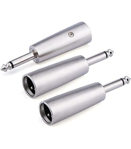 3 Adattatori XLR Maschio-Maschio Greluma - Accoppiatori 3 Pin Per Microfono, Mixer - Foto 2