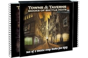 LOKE BATTLEMATS Towns & Taverns Books of Battle Mats