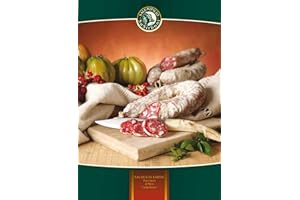 INKE 400 gr - Salsiccia sarda lavorata ed essiccata dagli artigiani del salumificio Su Sirboni, di Settimo San Pietro, Sardegna