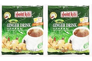 Ginger Drink by Gold Kili, 40 Sachet Total (2 Packs of 20 Sachets)