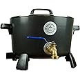 Wax Melter for Candle Making, Holds 18lbs of Melted Wax, Mechanically Secured Spout