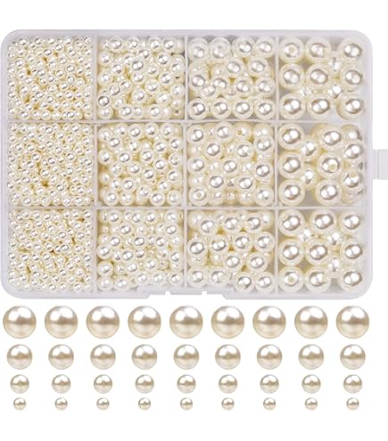 Poraceous Perles Pour Bracelet, Kit Combinaison Perles
