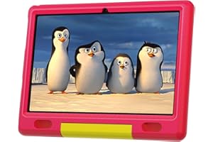 FREESKI 10-inch Kids Tablet, Android 13 Tablet for Kids, HD IPS Display, 6GB RAM, 64GB ROM, Quad-Core Processor, Kidoz Pre Installed, Parental Control, Kid-Proof Case