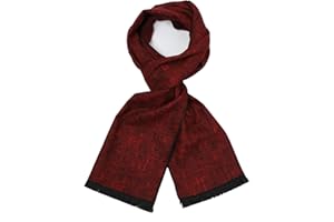 soul young Herren Herbst Baumwolle kariert Schal- Winter Jungen Warm Lange Scarf mit Luxuriöse eschenkbox EINWEG Verpackung